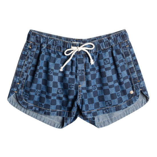 Roxy Γυναικείο σορτς New Impossible Printed Mid Denim Shorts